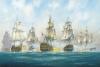 [b]Victory and Temeraire
Trafalgar - 21st October 1805 [/b]
[i]  "Fighting Sail"[/i]