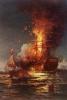 [b][i][center]Burning of the Frigate Philadelphia in the Harbor of Tripoli[/center][/i][/b]